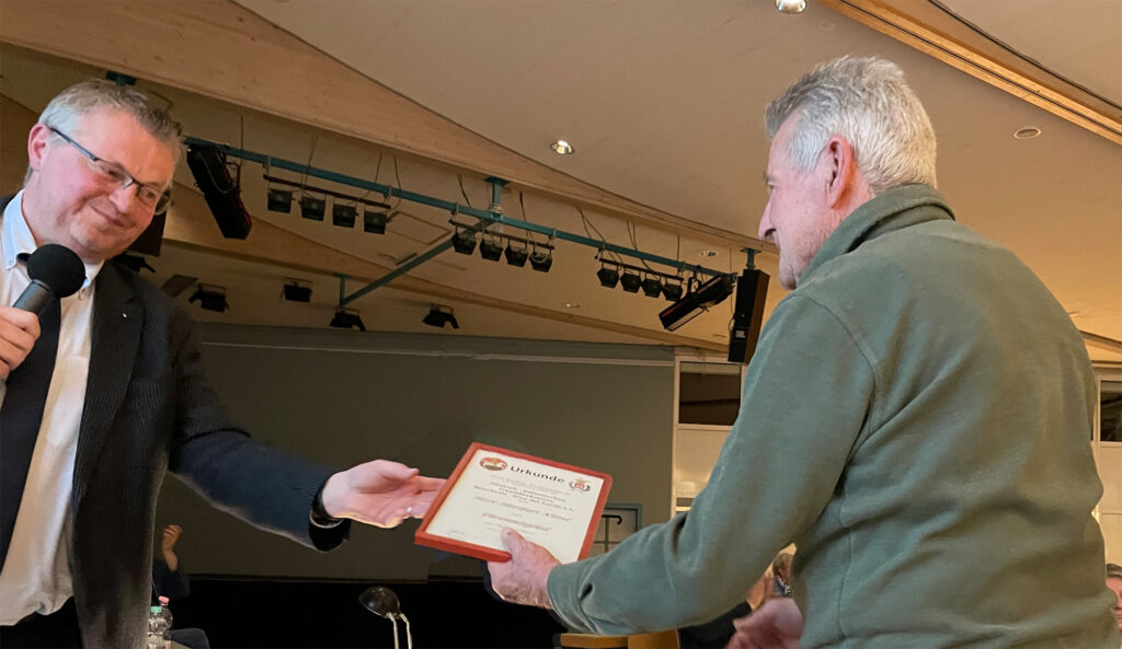Rolf Richter und Heribert Kittel. Foto: Alexandra Bertram