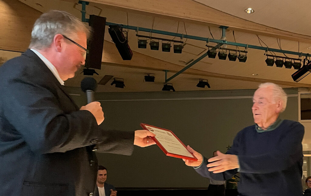 Rolf Richter und Volker Bodemann. Foto: Alexandra Bertram